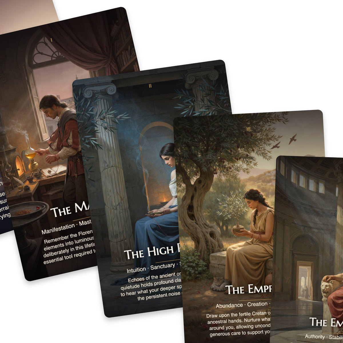Tarot of Past Lives - Major Arcana — arrangement 8