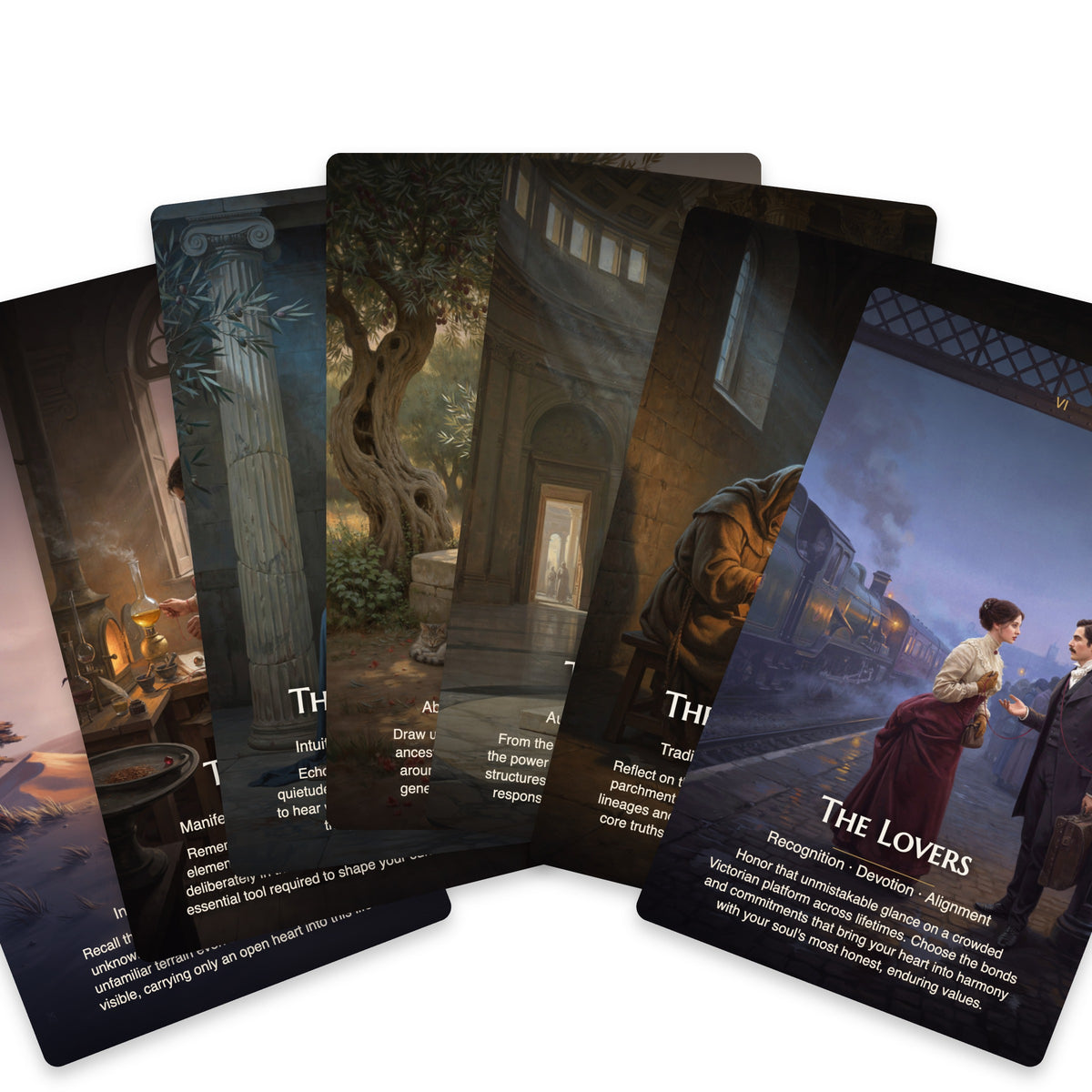 Tarot of Past Lives - Major Arcana — arrangement 9