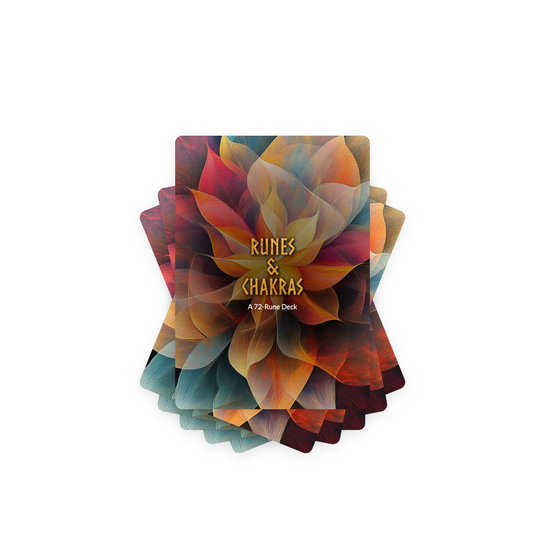 Sacred Rune Chakra Journey - 72 Cards