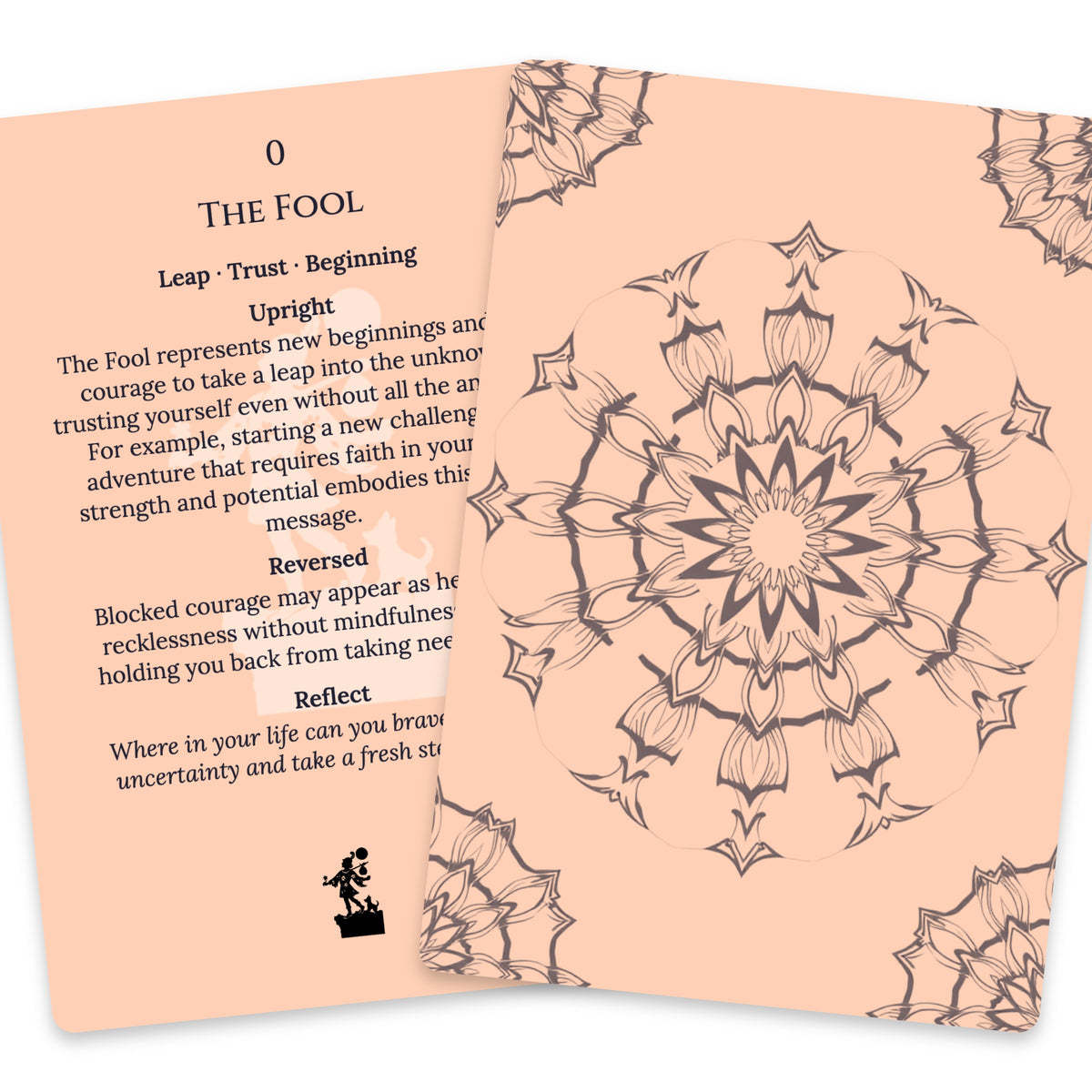 The Tarot of Courage — For Beginners — arrangement 7