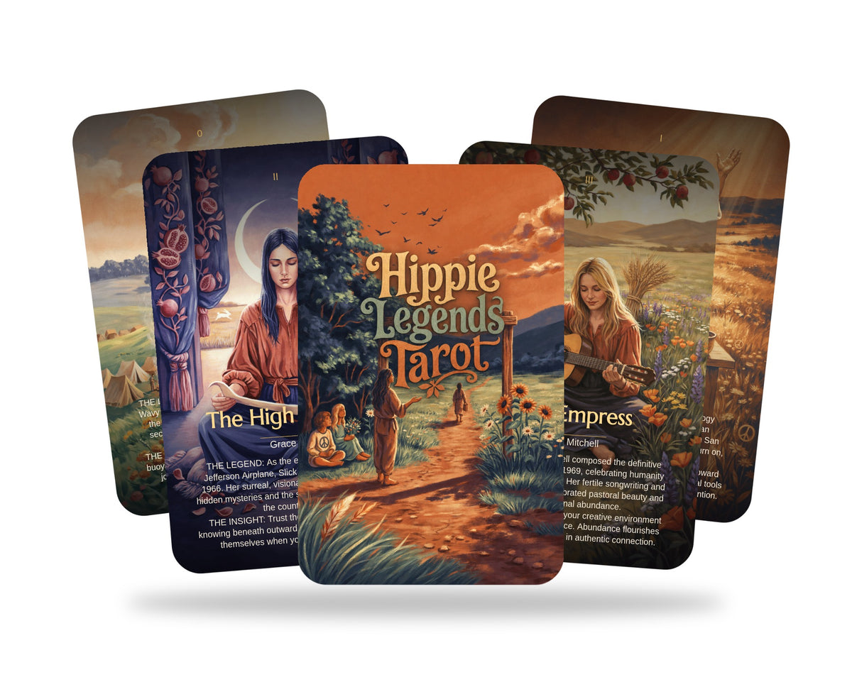 Hippie Legends Tarot — arrangement 5