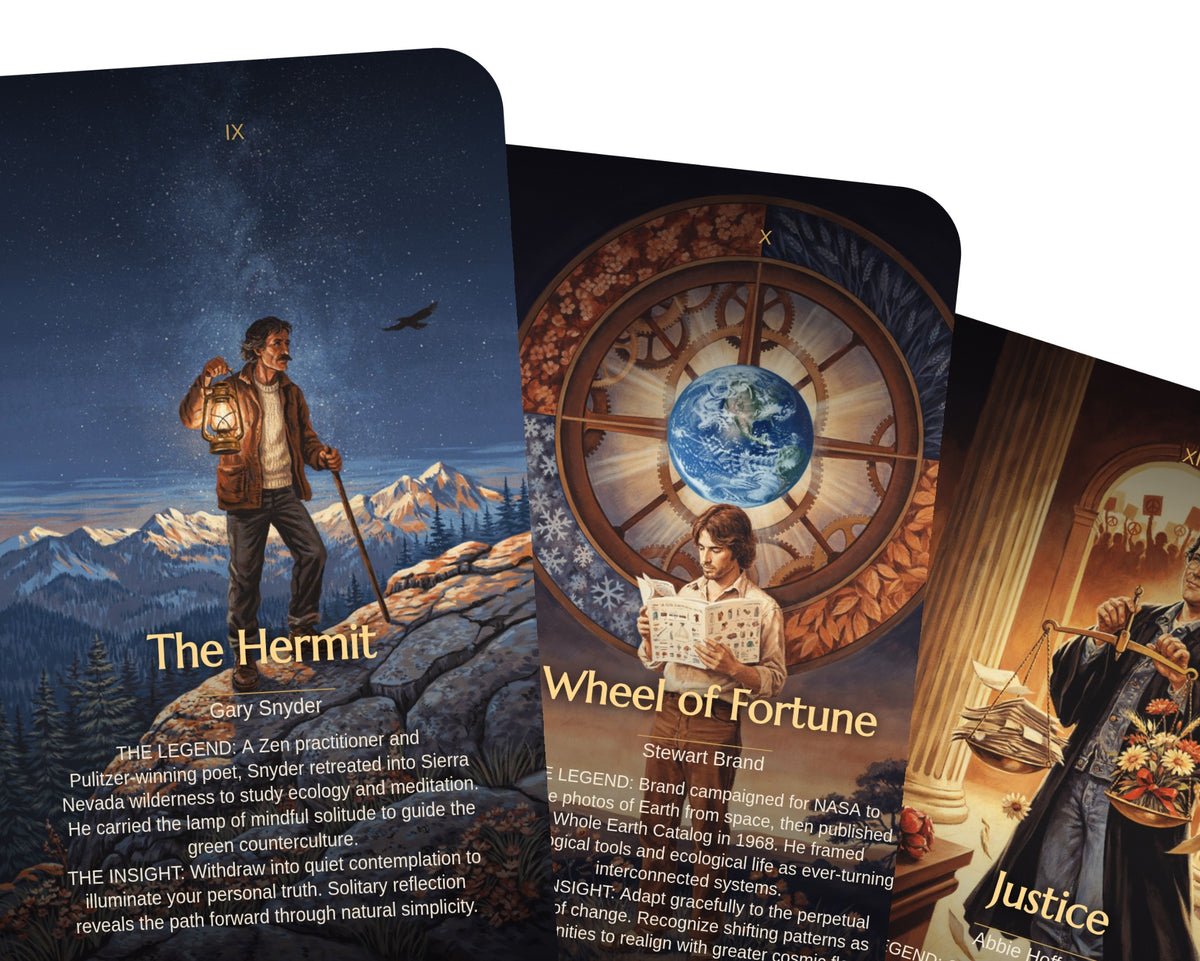Hippie Legends Tarot — arrangement 8