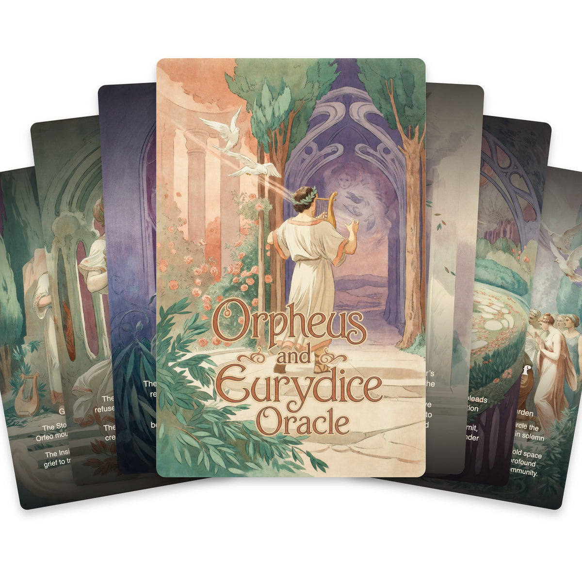 Orpheus and Eurydice Oracle – 22 Cards Inspired by Gluck’s Opera of Love, Loss & Hope — arrangement 1