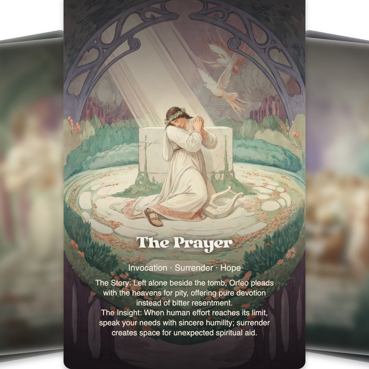 Orpheus and Eurydice Oracle – 22 Cards Inspired by Gluck’s Opera of Love, Loss & Hope — arrangement 11