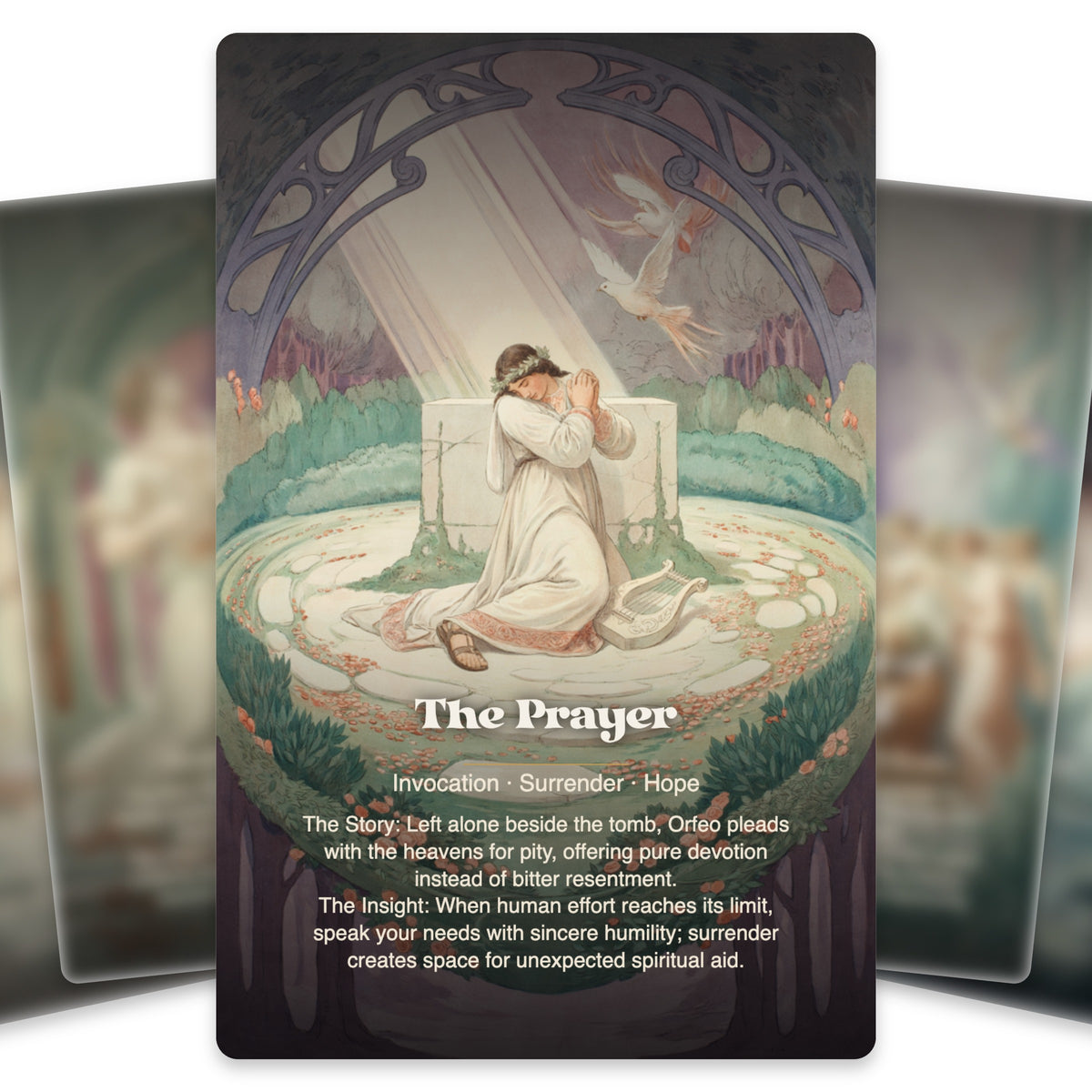Orpheus and Eurydice Oracle – 22 Cards Inspired by Gluck’s Opera of Love, Loss & Hope — arrangement 3