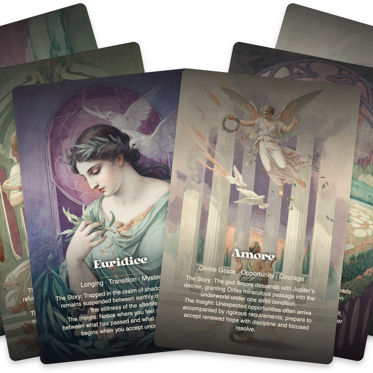 Orpheus and Eurydice Oracle – 22 Cards Inspired by Gluck’s Opera of Love, Loss & Hope — arrangement 6