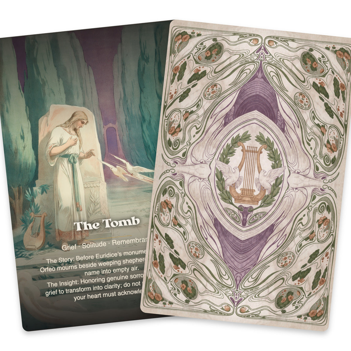Orpheus and Eurydice Oracle – 22 Cards Inspired by Gluck’s Opera of Love, Loss & Hope — arrangement 7