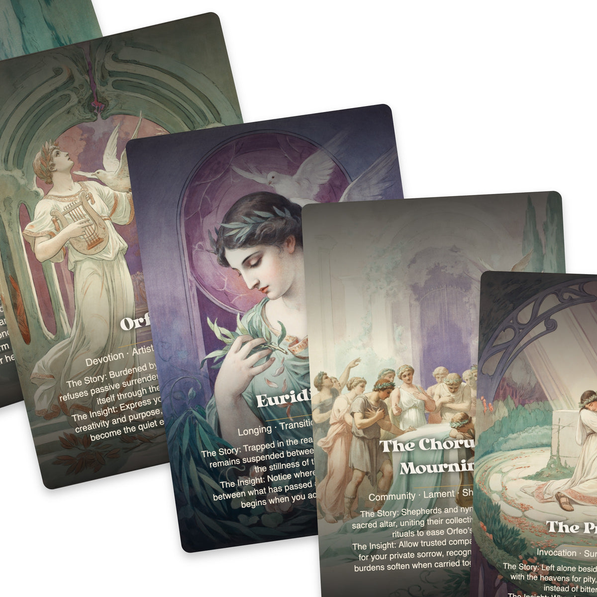 Orpheus and Eurydice Oracle – 22 Cards Inspired by Gluck’s Opera of Love, Loss & Hope — arrangement 8