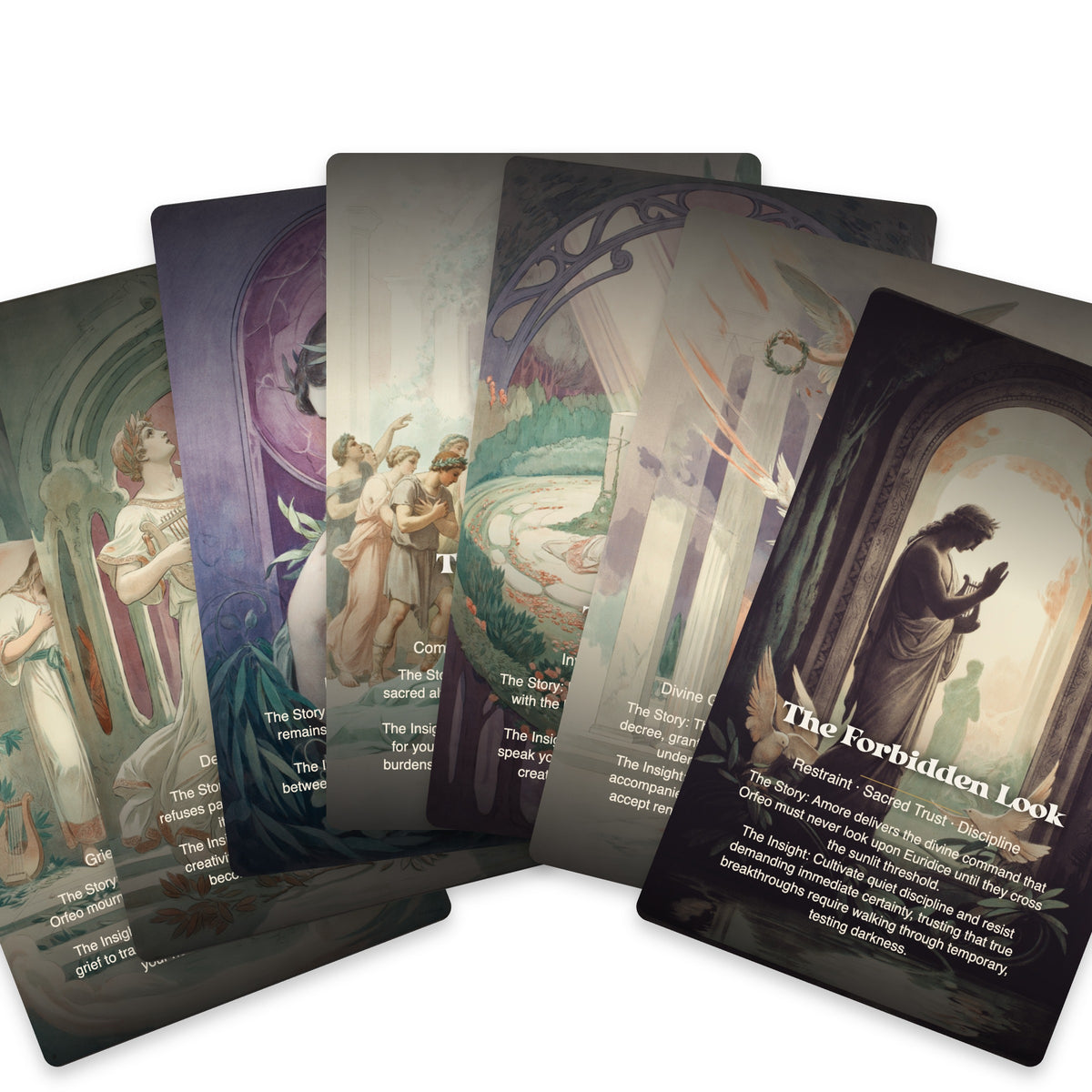 Orpheus and Eurydice Oracle – 22 Cards Inspired by Gluck’s Opera of Love, Loss & Hope — arrangement 9
