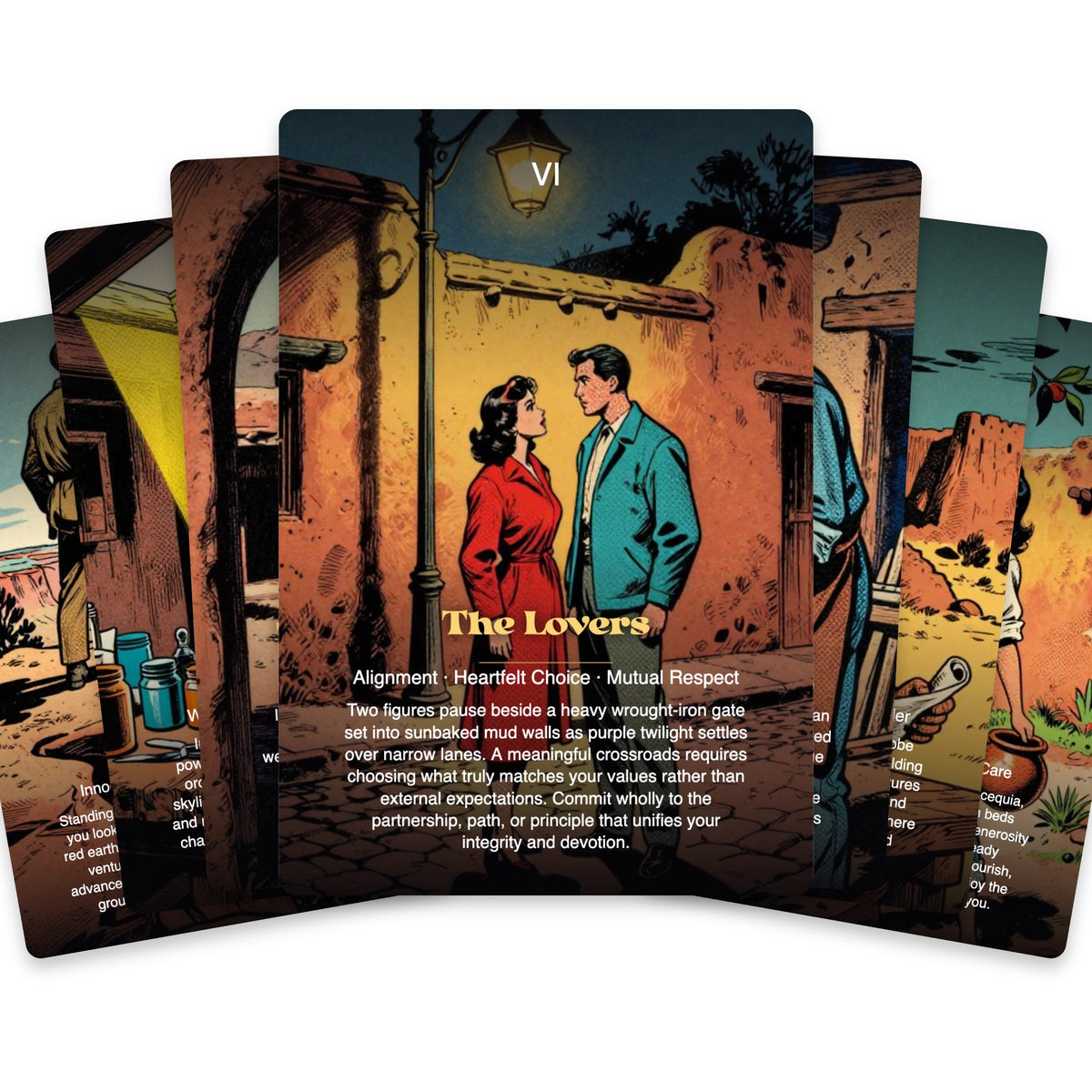 The Tarot of Santa Fe — arrangement 3