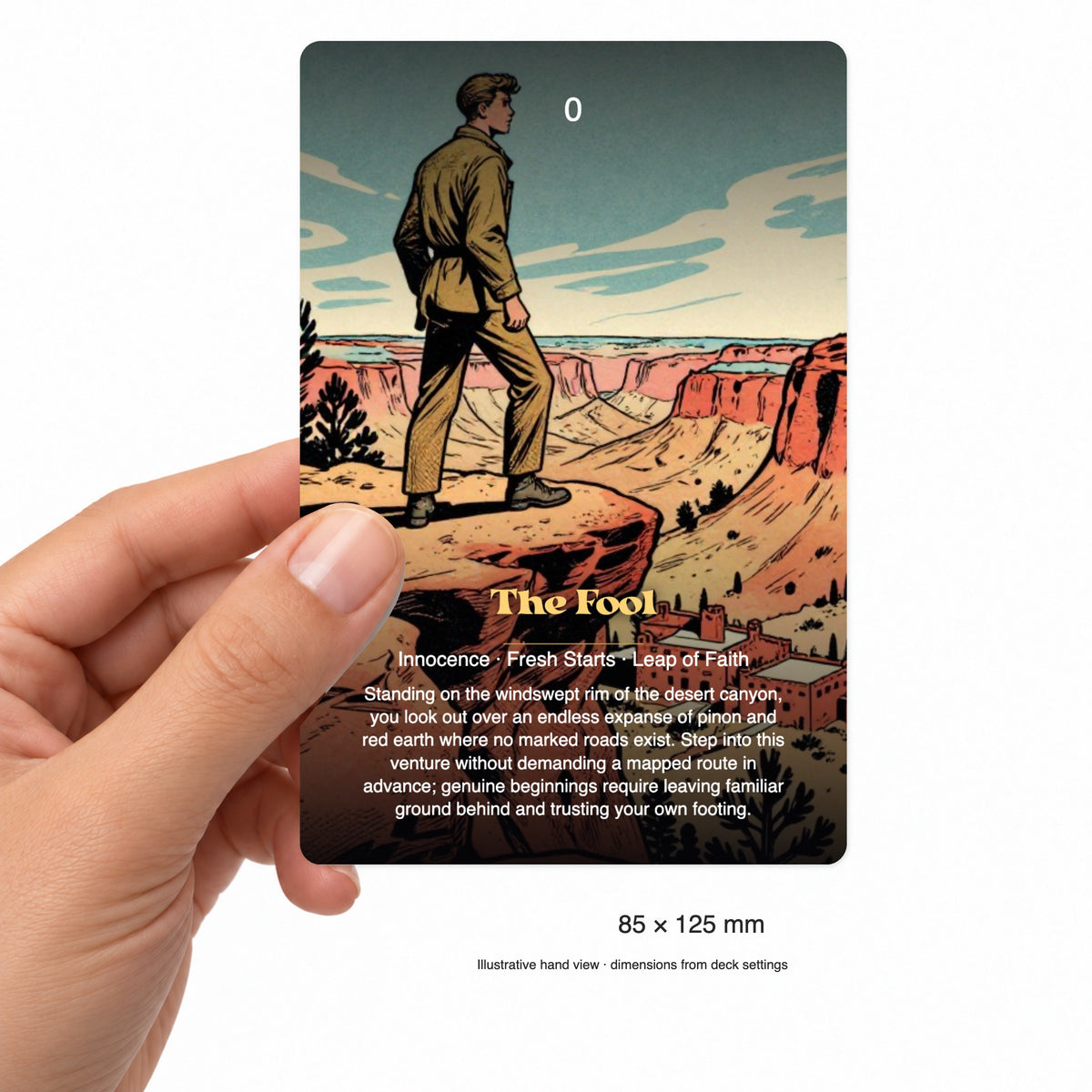 The Tarot of Santa Fe — arrangement 4