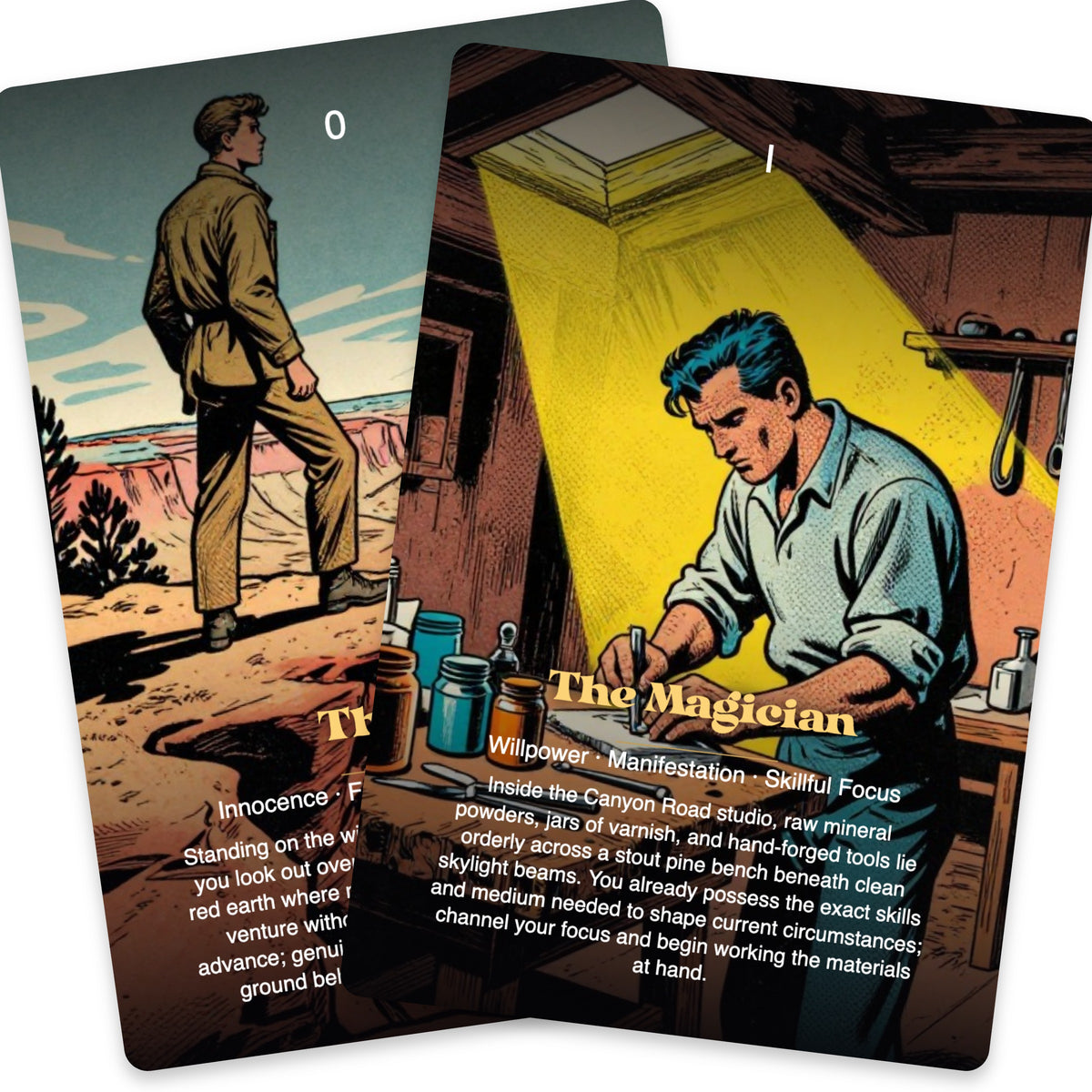 The Tarot of Santa Fe — arrangement 5