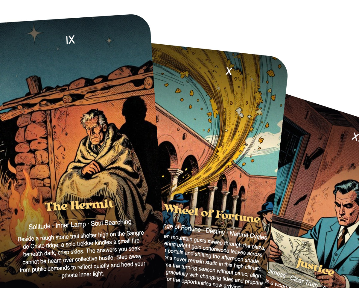 The Tarot of Santa Fe — arrangement 9