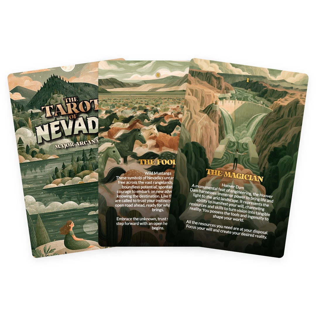 The Tarot of Nevada - The 22 Major Arcana