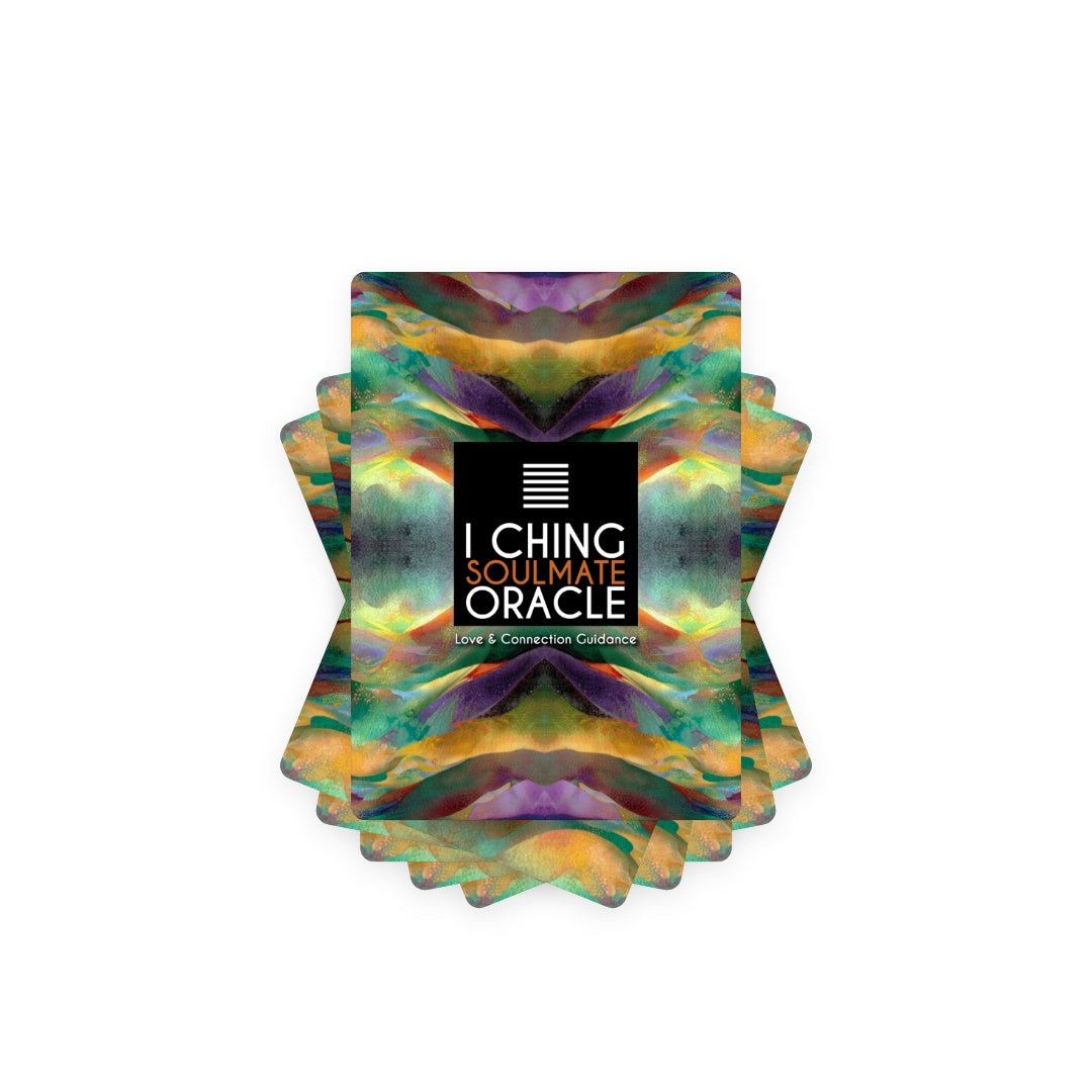 I Ching Soulmate Oracle Cards - blending ancient wisdom with soulmate guidance. Perfect for relationship readings