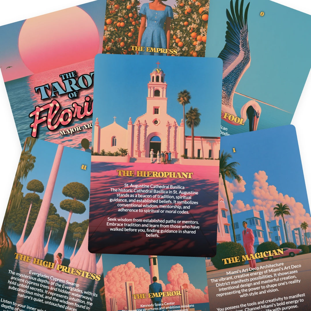 The Tarot of Florida - The 22 Major Arcana