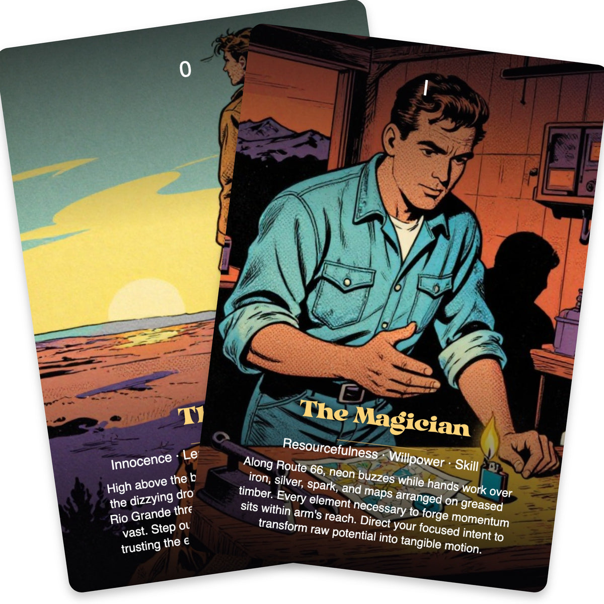 The Tarot of Albuquerque — arrangement 5