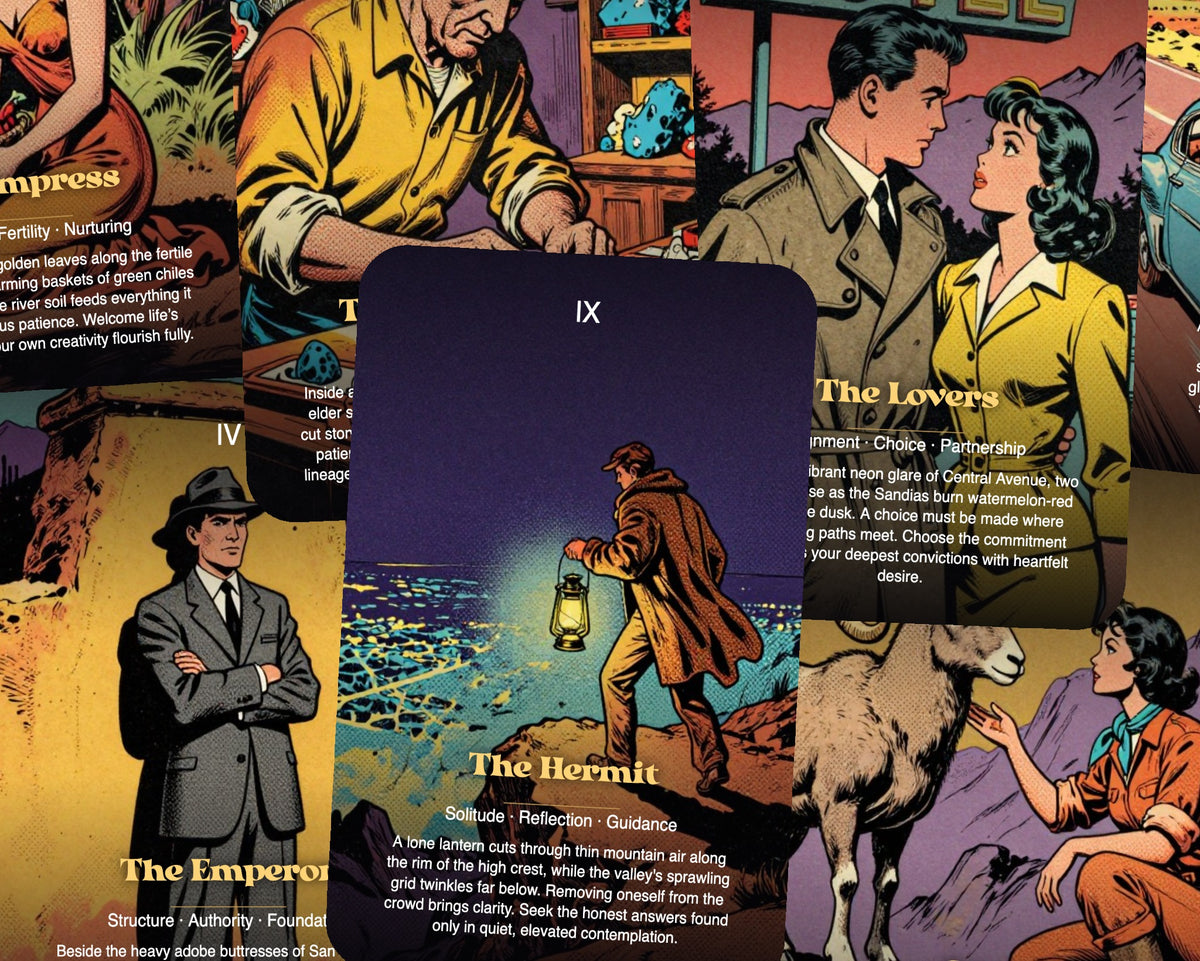 The Tarot of Albuquerque — arrangement 6