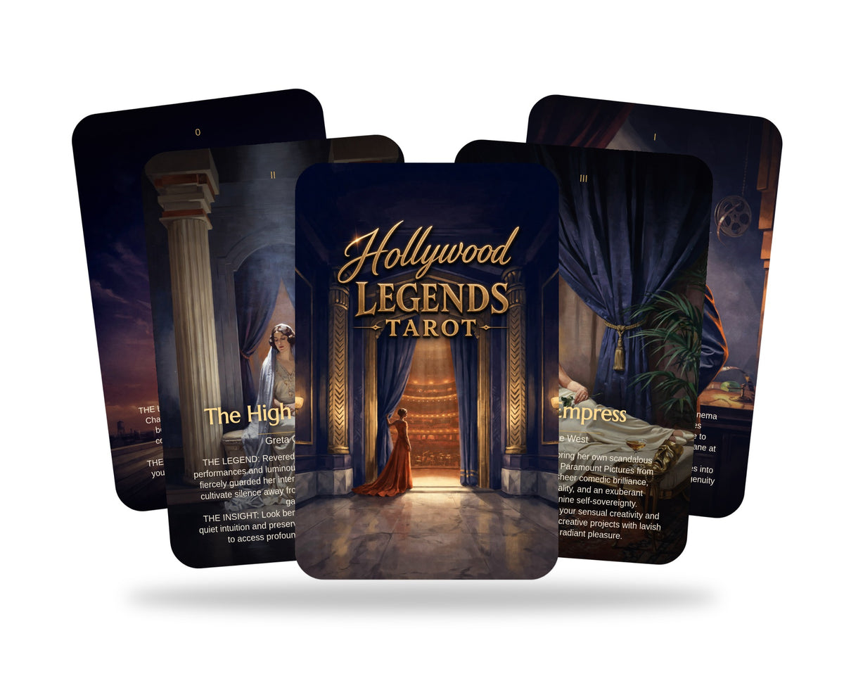 Hollywood Legends Tarot — arrangement 5