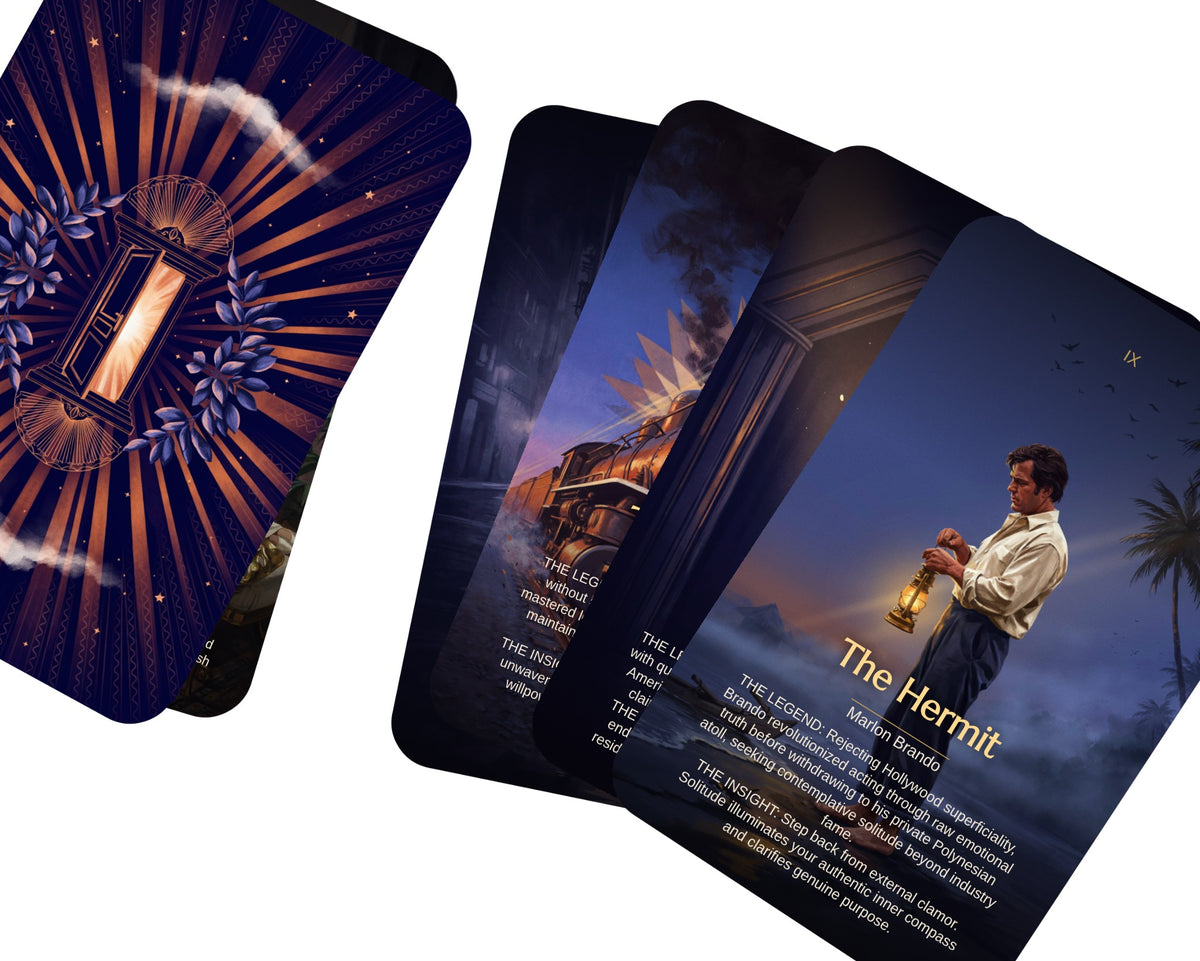 Hollywood Legends Tarot — arrangement 6