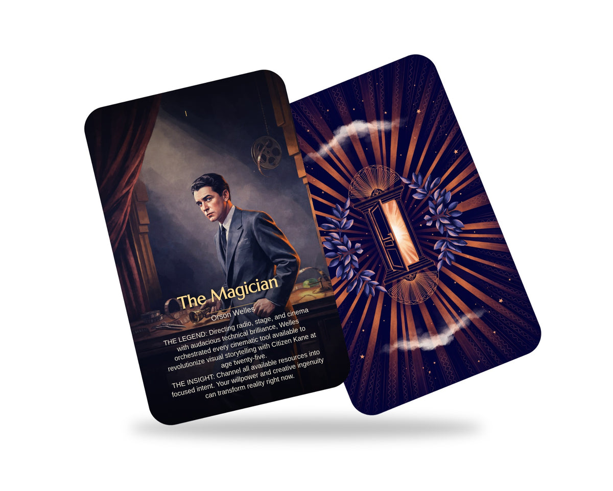 Hollywood Legends Tarot — arrangement 9