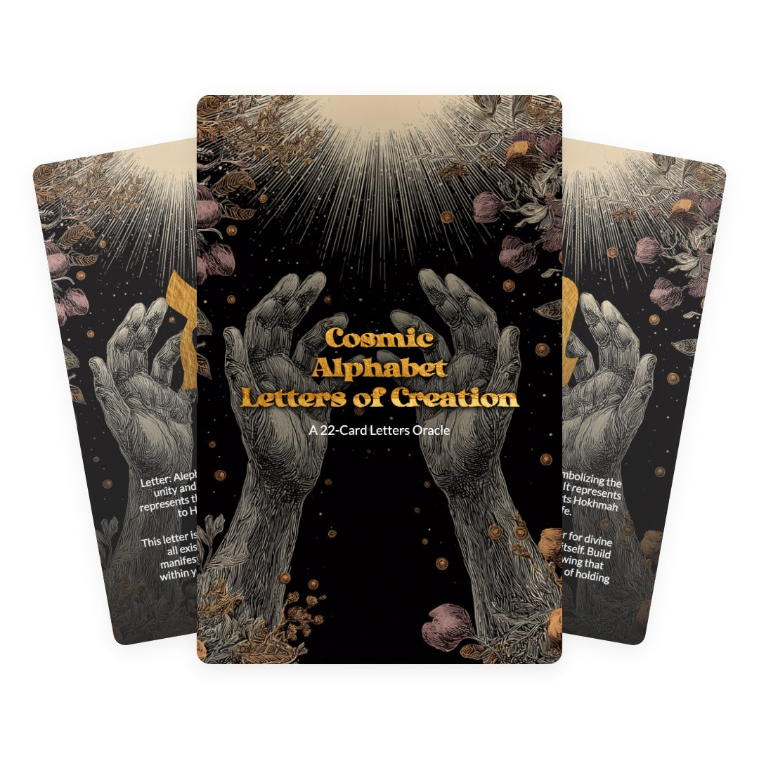 Cosmic Alphabet: Letters of Creation