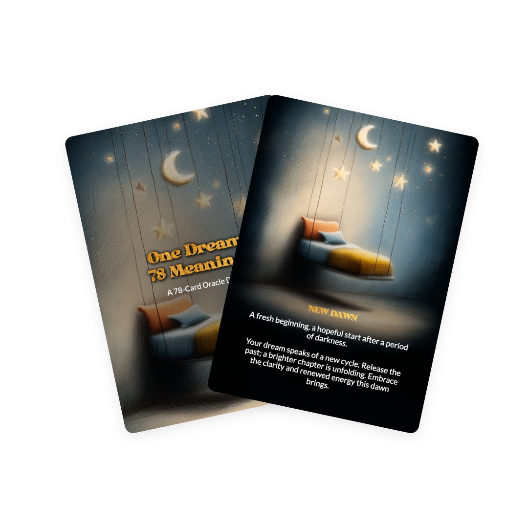 One Dream, 78 Meanings - Oracle Cards