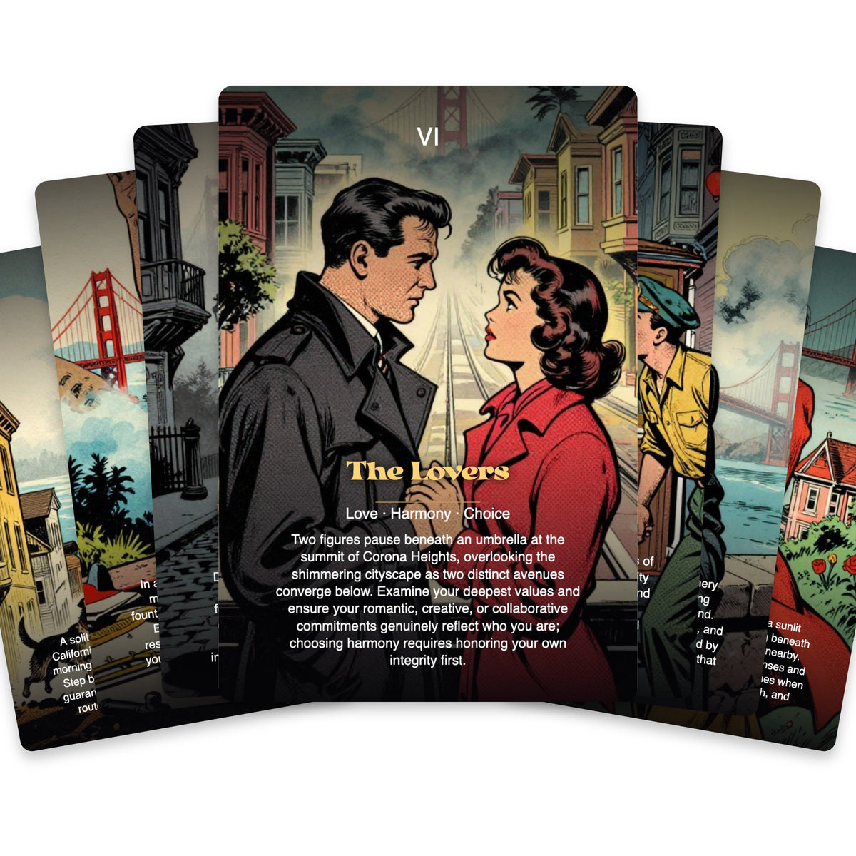 The Tarot of San Francisco — arrangement 3