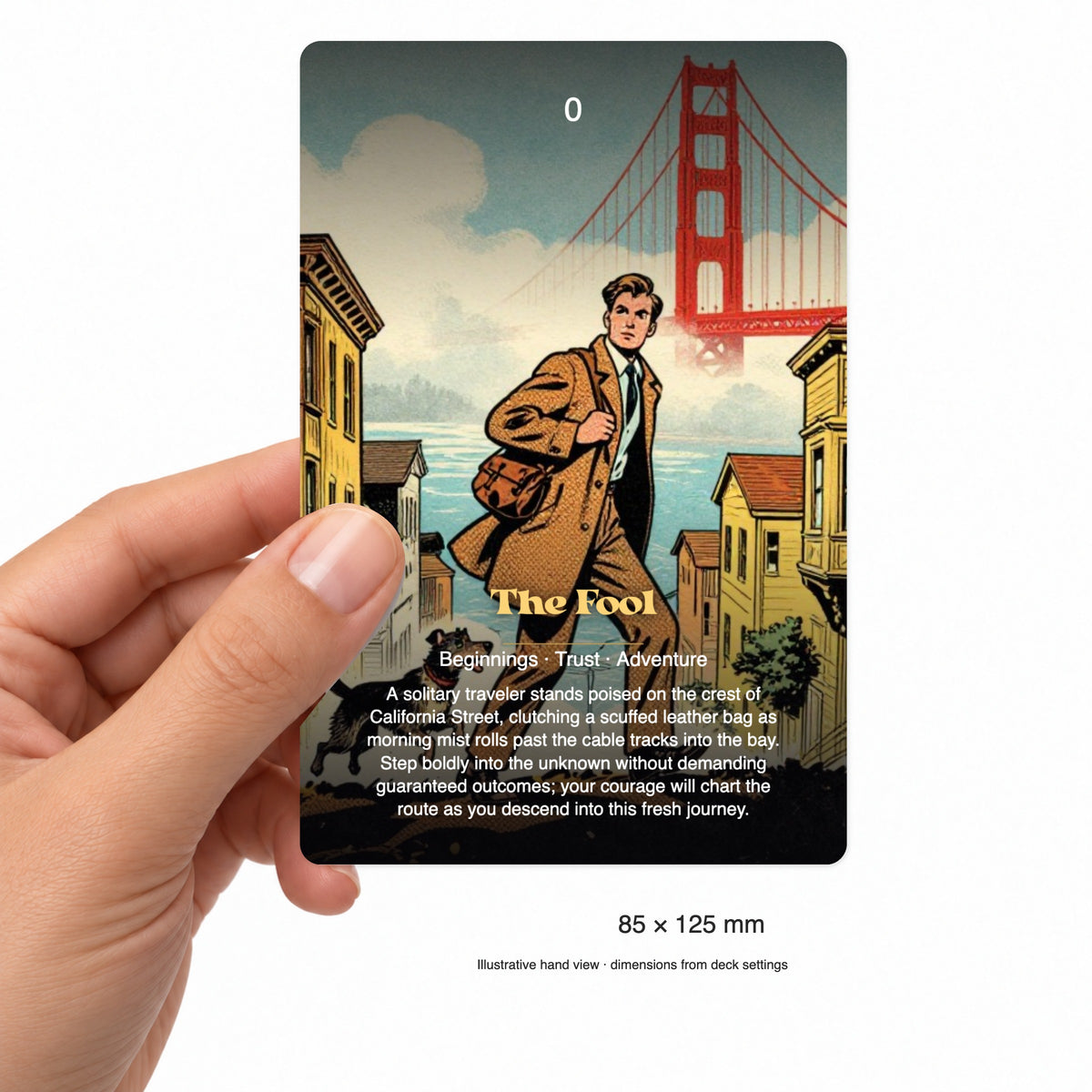 The Tarot of San Francisco — arrangement 4