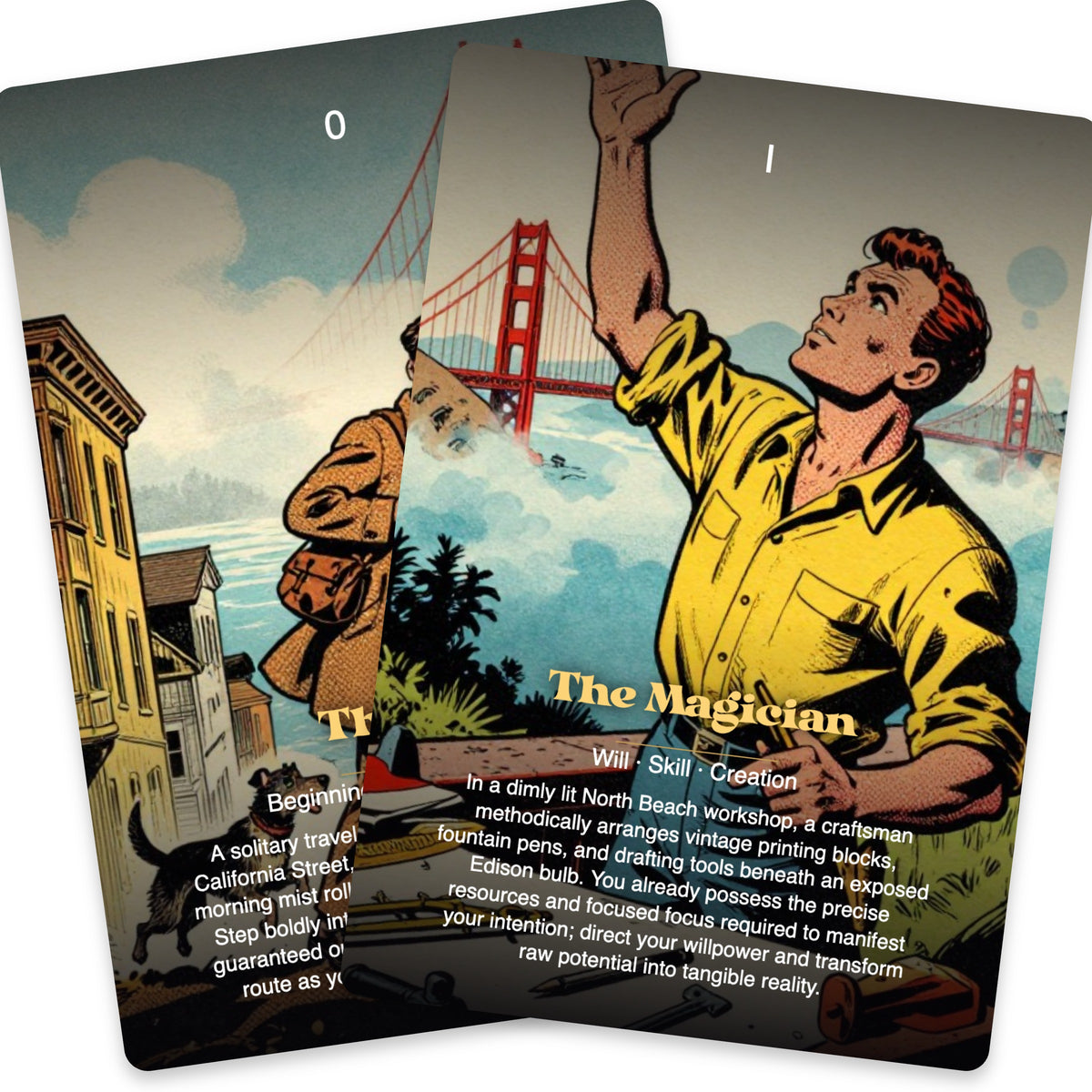 The Tarot of San Francisco — arrangement 5