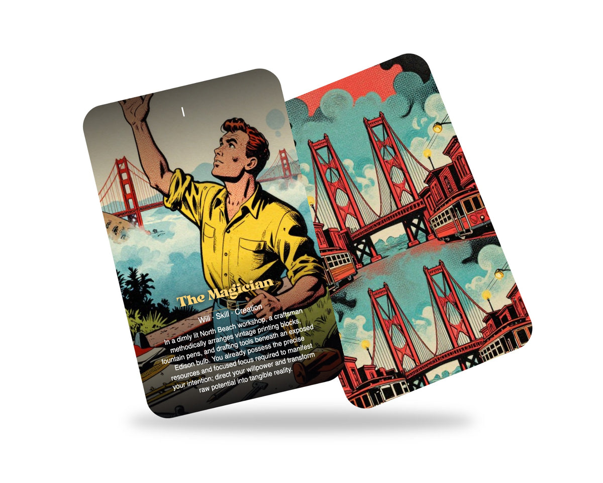 The Tarot of San Francisco — arrangement 8