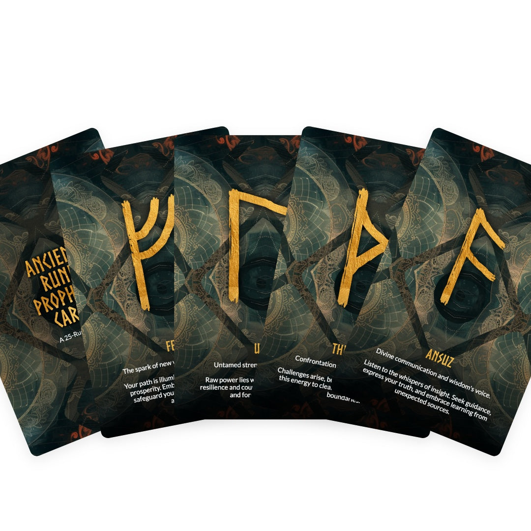 Ancient Rune Prophecy Cards