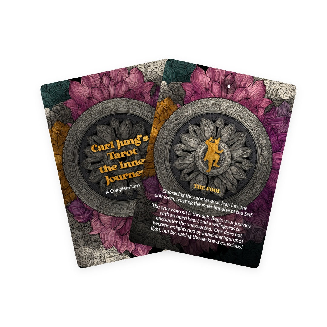 Carl Jung Journey through the Arcana - Tarot cards