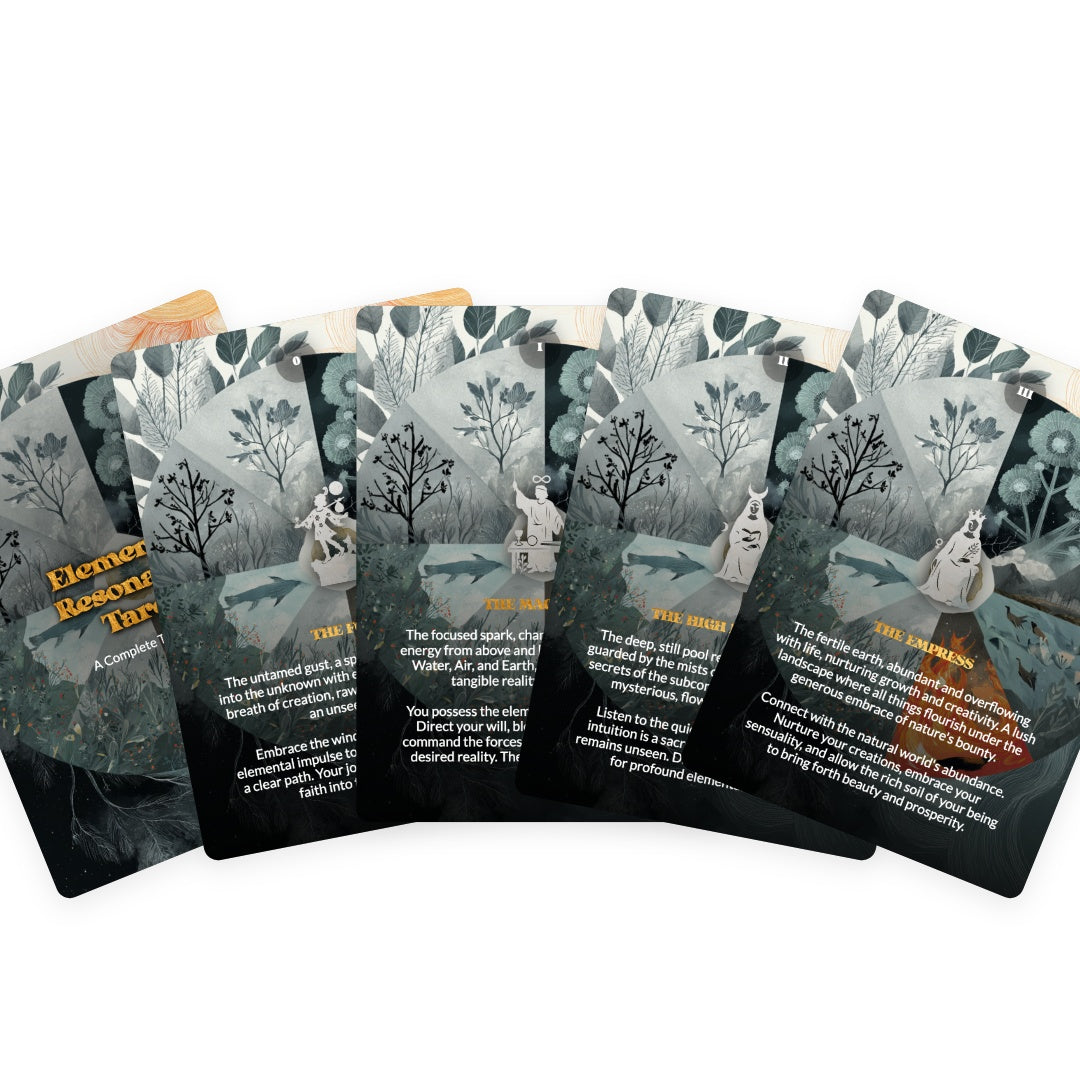 Elemental Resonance Tarot - 78 Cards