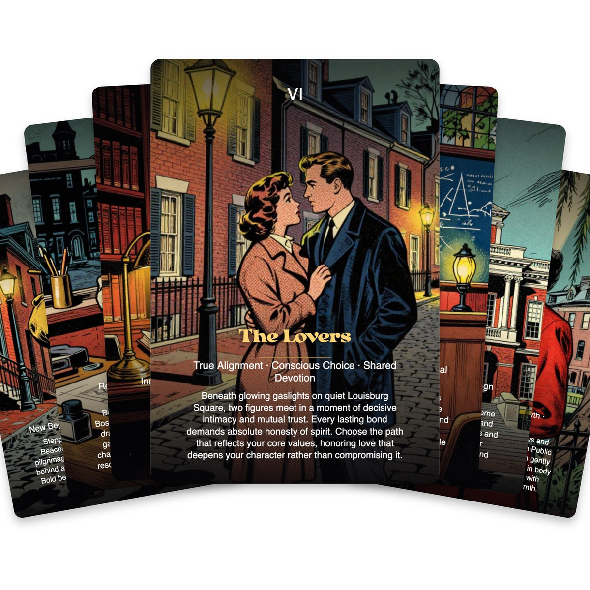 The Tarot of Boston — arrangement 3