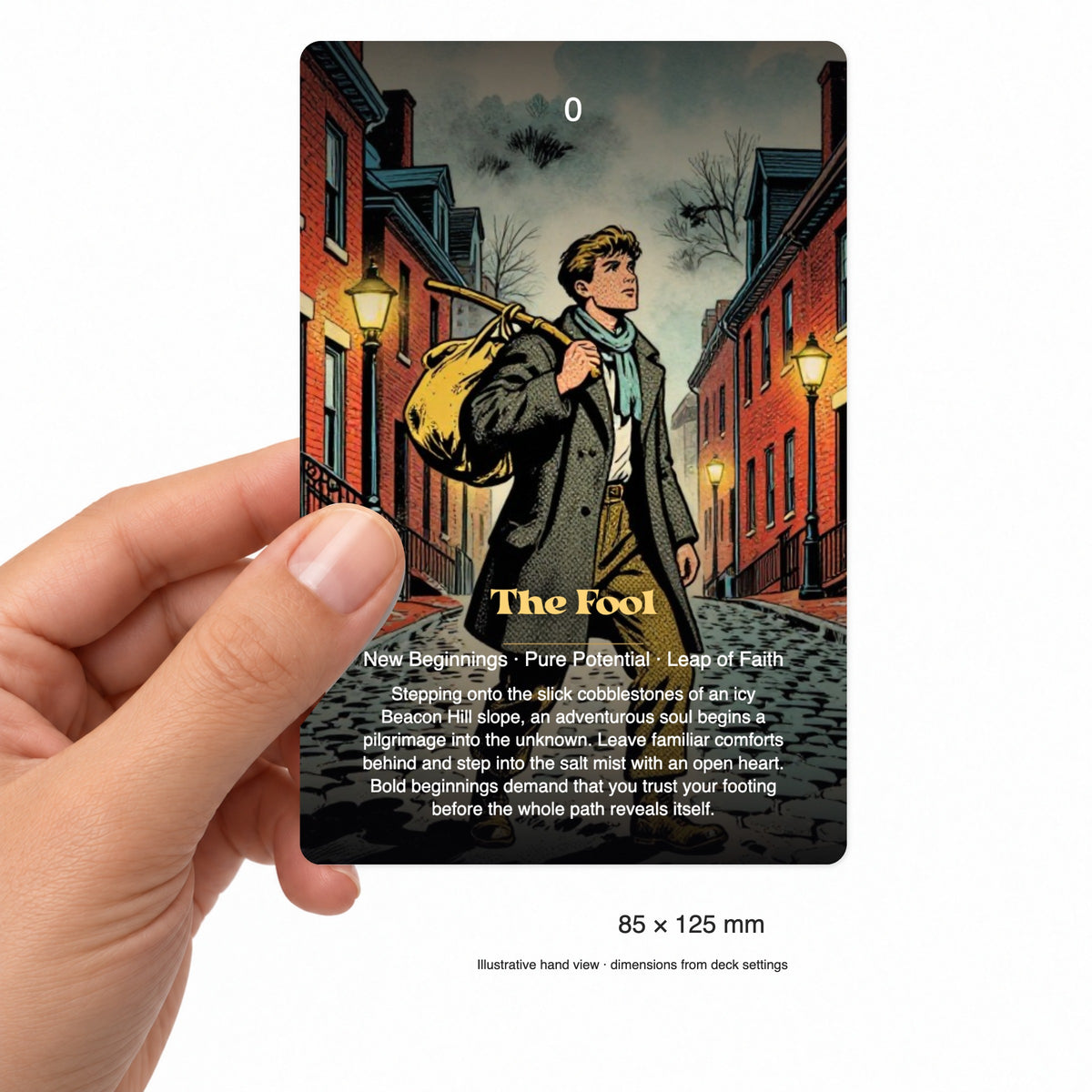 The Tarot of Boston — arrangement 4