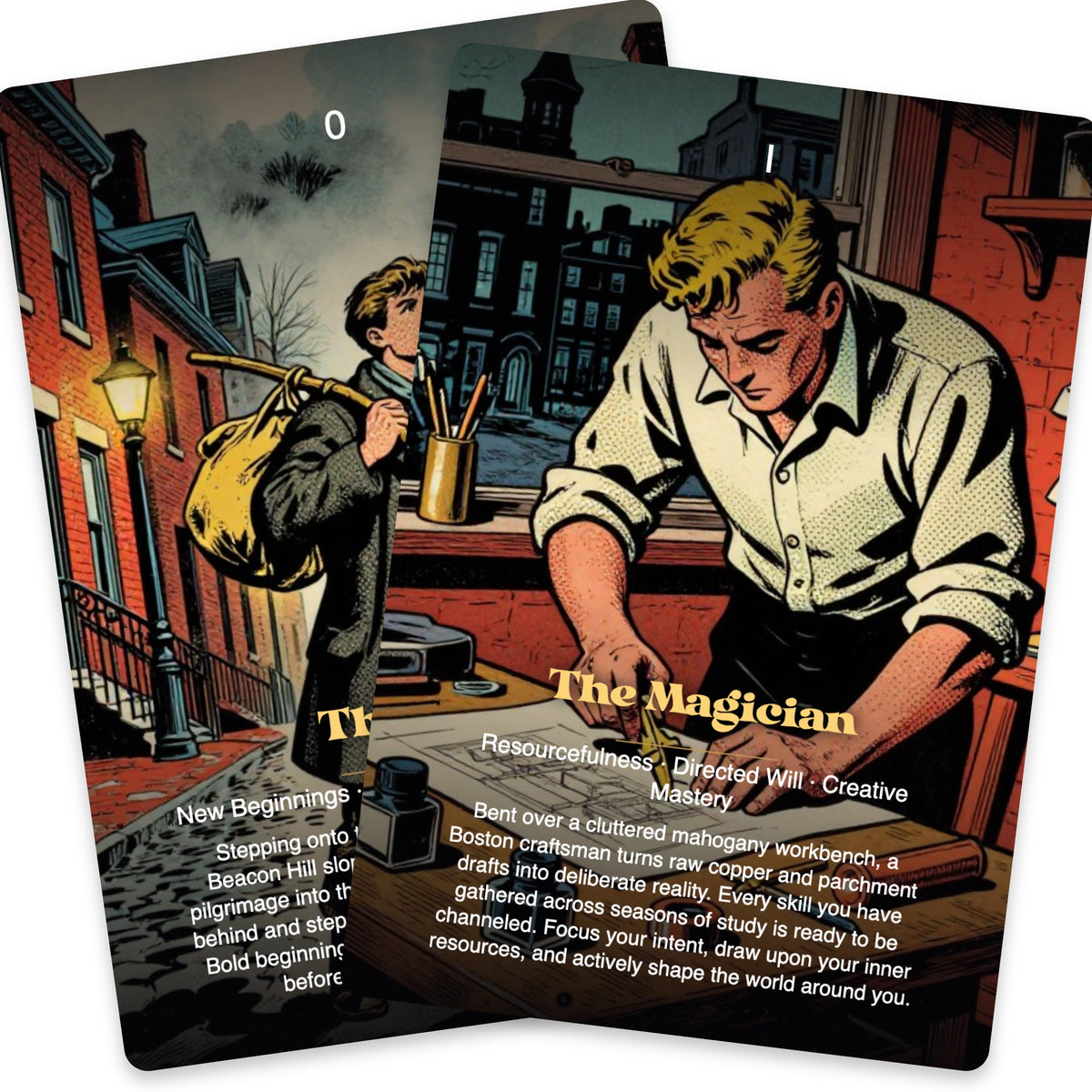 The Tarot of Boston — arrangement 5