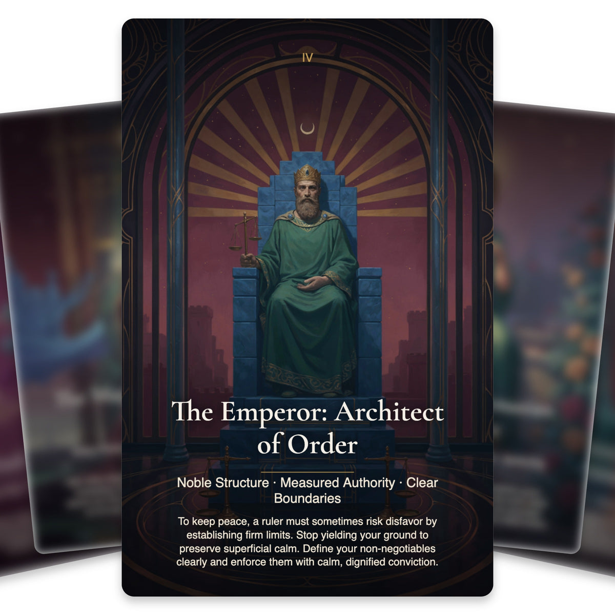 The Tarot of Libra — arrangement 3