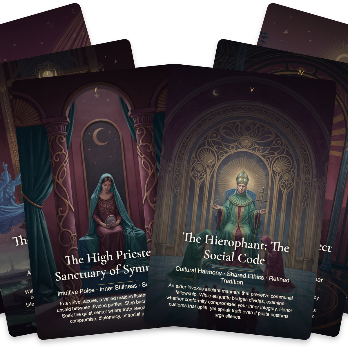 The Tarot of Libra — arrangement 6