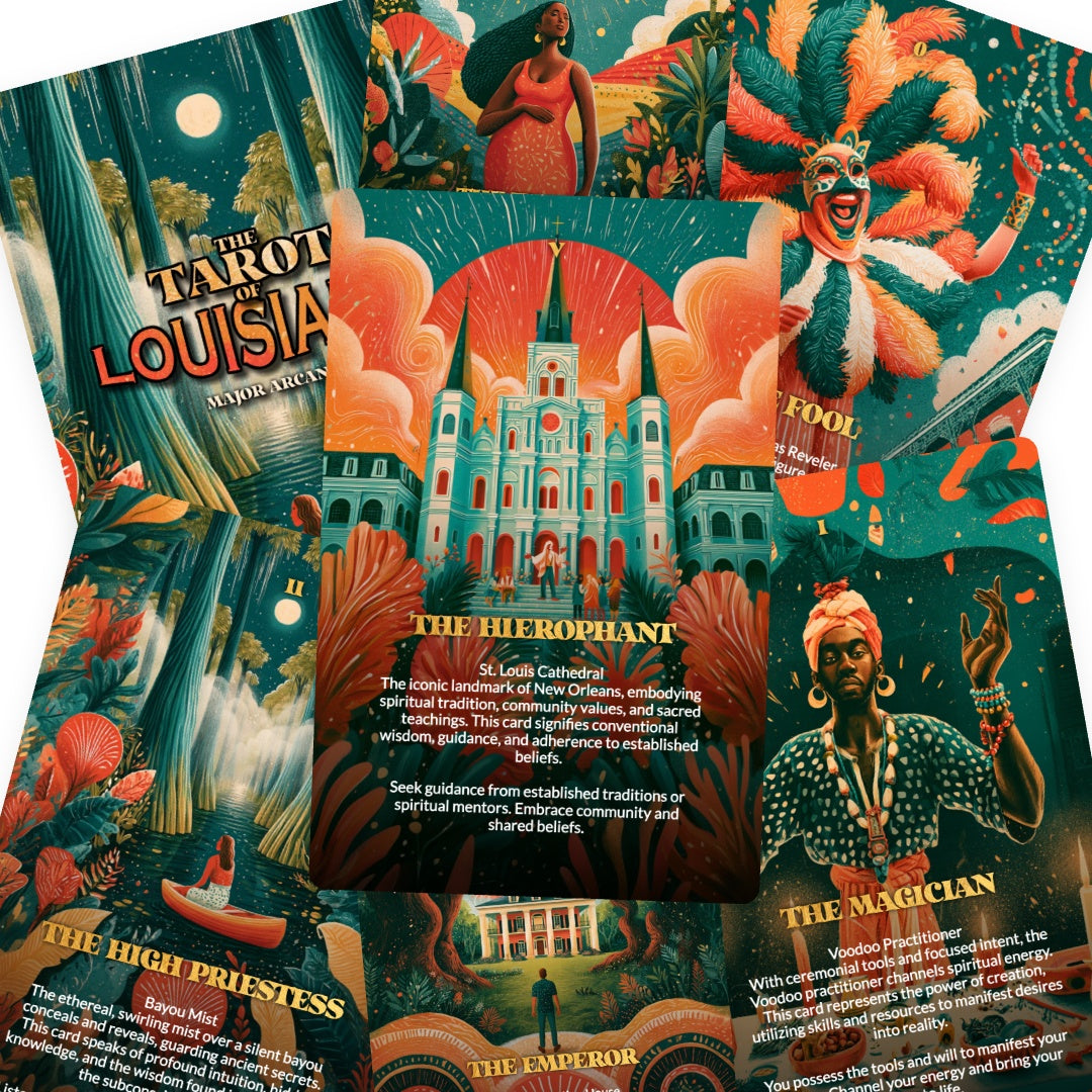 The Tarot of Louisiana - The 22 Major Arcana