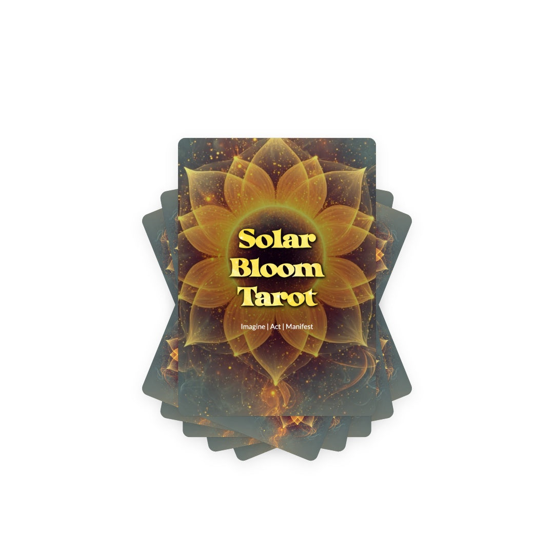 Solar Bloom Tarot - 78 cards