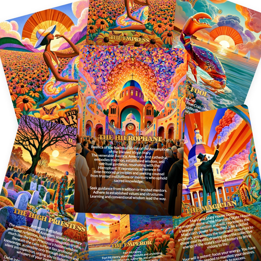 The Tarot of Maryland - The 22 Major Arcana