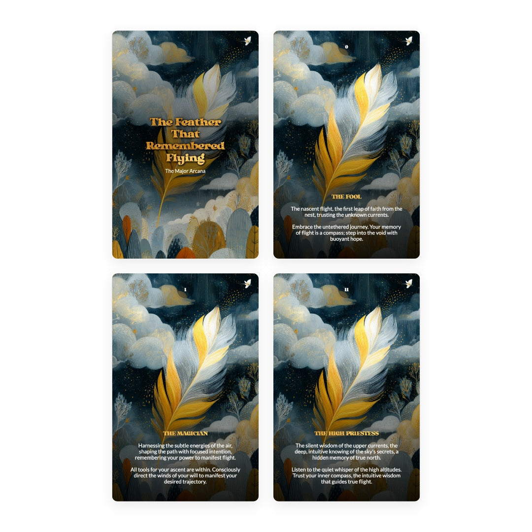 The Feather's Flight Deck - Oracle Cards