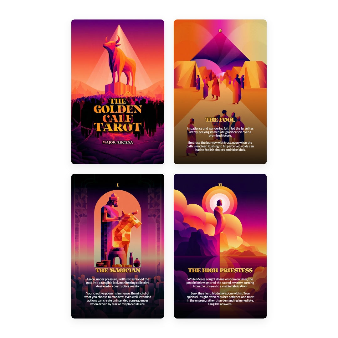 The Golden Calf Tarot - Major Arcana