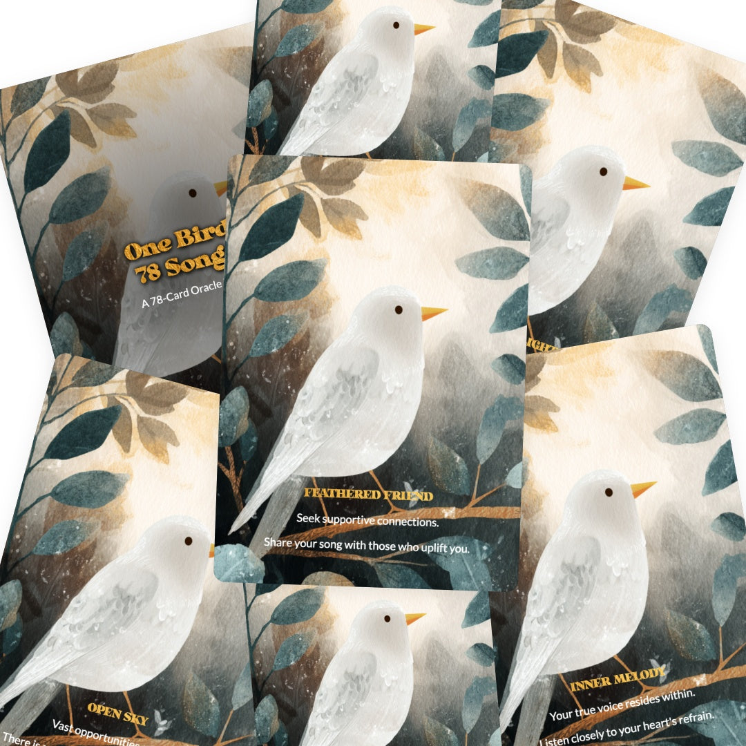One Bird, 78 Songs - Oracle Cards