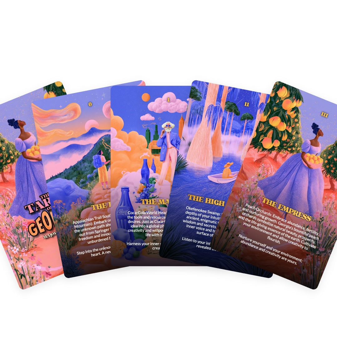 The Tarot of Georgia - The 22 Major Arcana