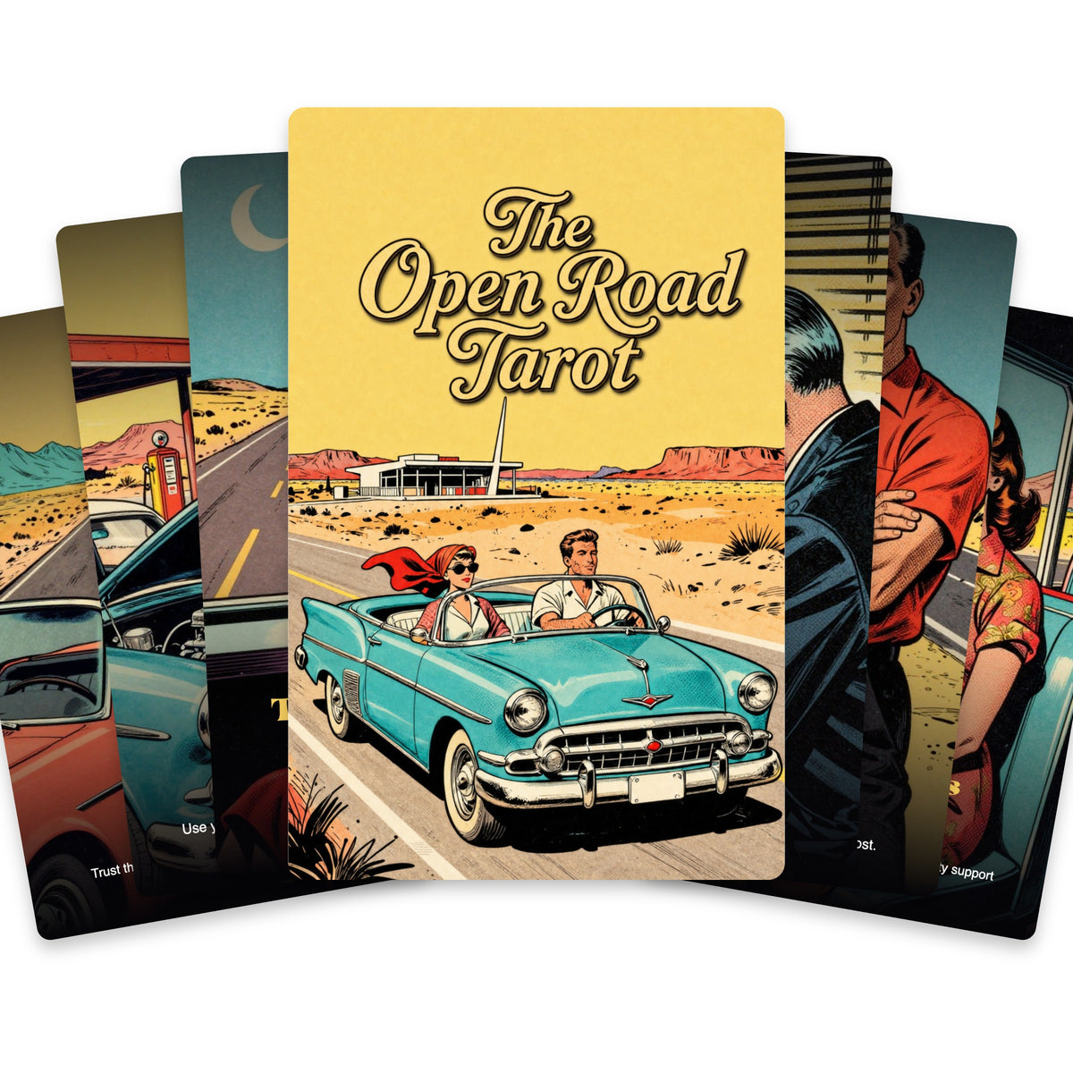 The Open Road Tarot — arrangement 1