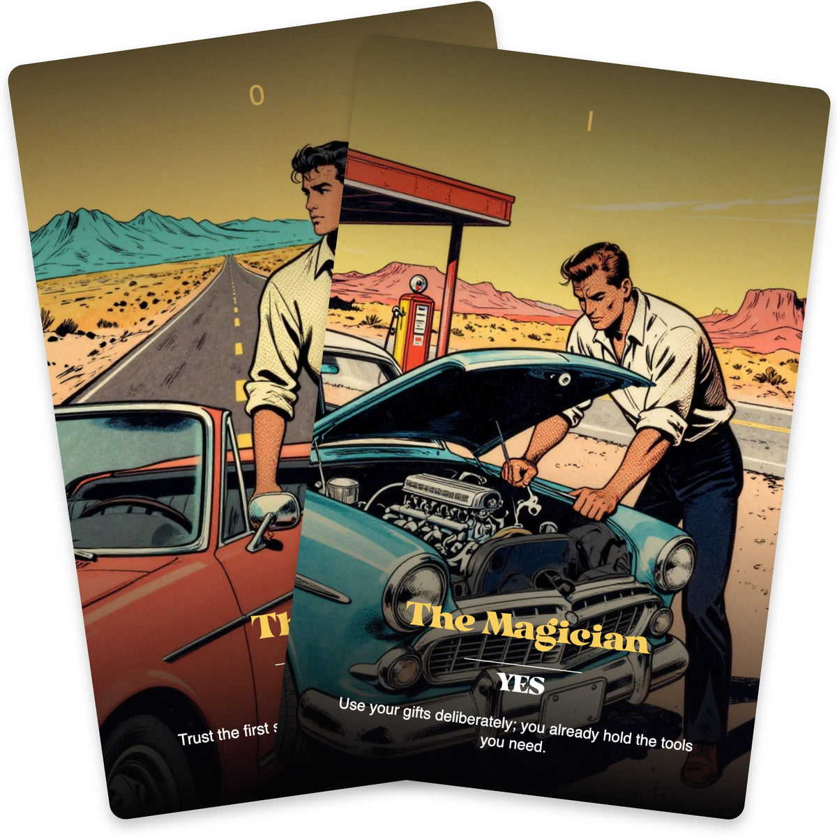 The Open Road Tarot — arrangement 10