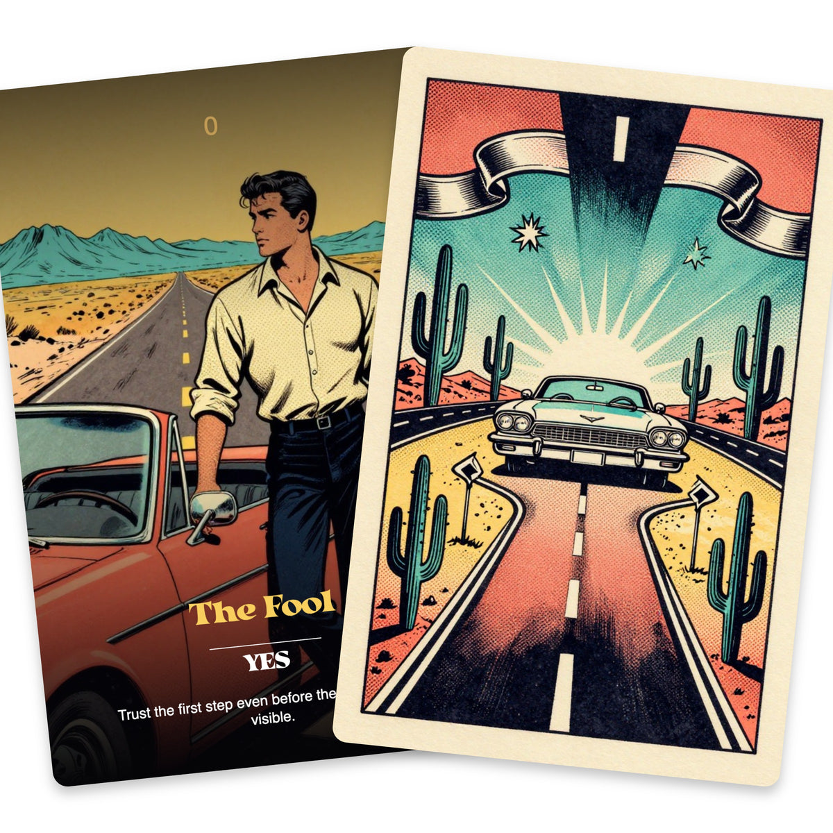 The Open Road Tarot — arrangement 7