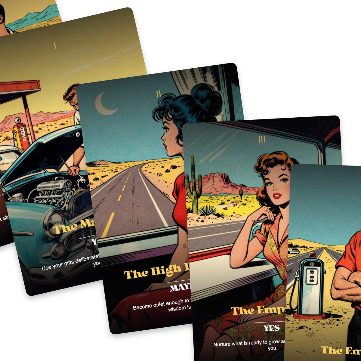 The Open Road Tarot — arrangement 8